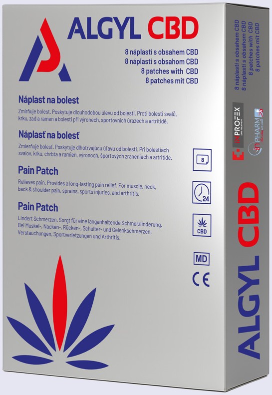 ALGYL CBD – opakowanie plastrów